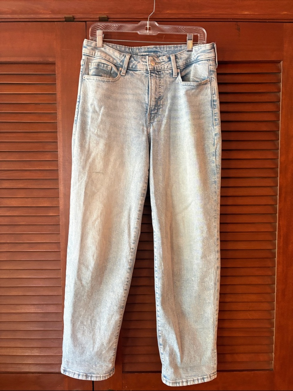 Old Navy Light Blue Straight Leg Jeans